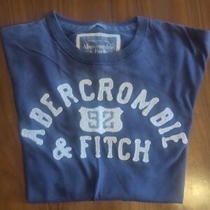 Abercrombie & Fitch Blue Logo Tee